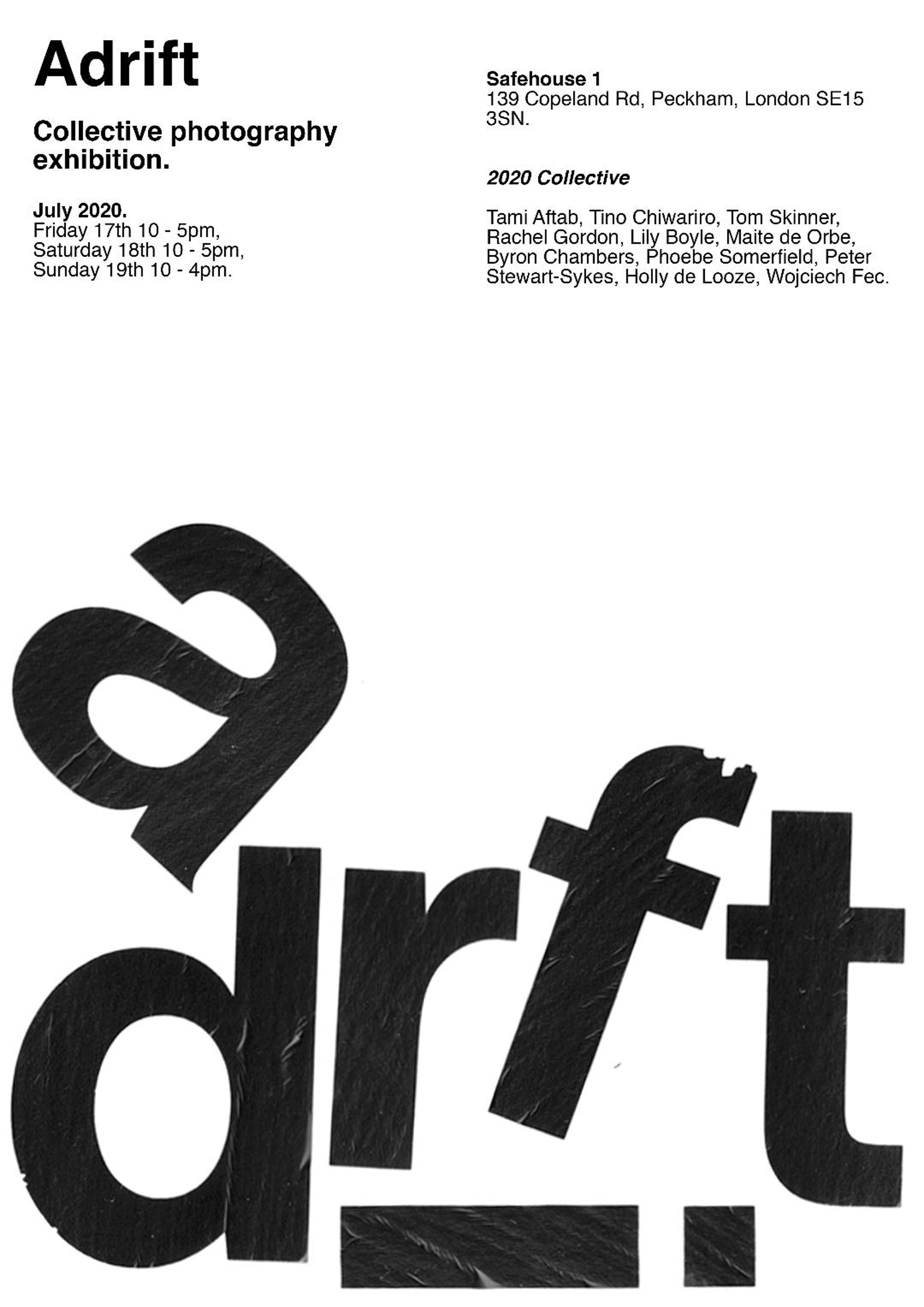 2020 Collective: Adrift at Safehouse